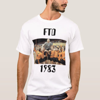 T-shirt de gain de titre de FTD 1983
