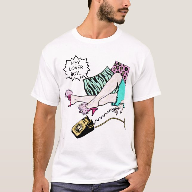 T-shirt de garçon d'amant (Devant)