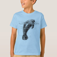 T-shirt de garçons Manatee