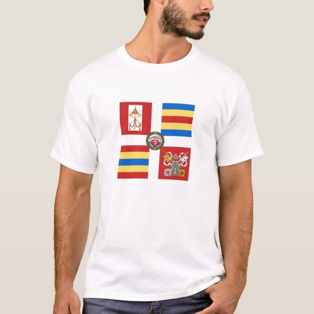 T-shirt de garde suisse de Sede Vacante (Devant)