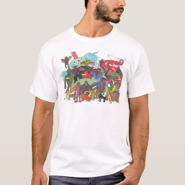 T-shirt de gardien de Cryptid (Devant)