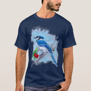 T-shirt de geai bleu