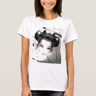 T-shirt de geisha