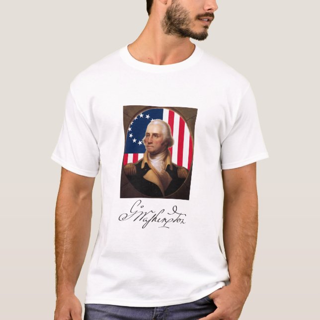 T-shirt de George Washington (Devant)
