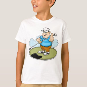 T-shirt de golf junior pour enfants