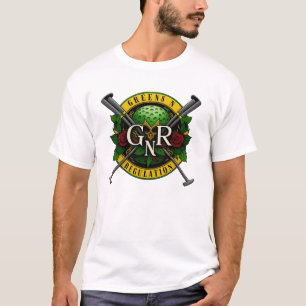T-Shirt de golf thème Guns N Roses