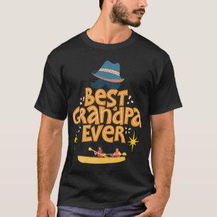T-shirt de grand-père de pêche en kayak – T-shirt