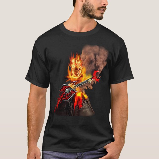 T-SHIRT DE GRANDES BALLES DE FEU (Devant)