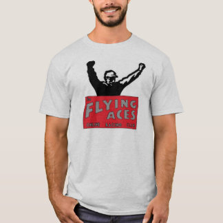 T-shirt de gris d'as de vol