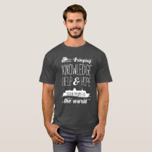 T-shirt de gris de bateau de KHH