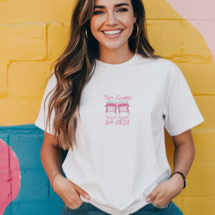 T-shirt de grossesse personnalisé avec les petits