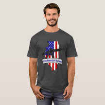 T-shirt de GunRights4Illinois Logo'd