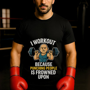 T-Shirt de Gym amusant - Fitness Sarcastique