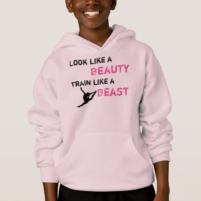 T-shirt de gymnaste de Hashtag (Devant)