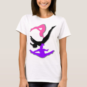 T-shirt de gymnaste de trempoline