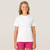 T-shirt de Hanes TAGLESS® des filles