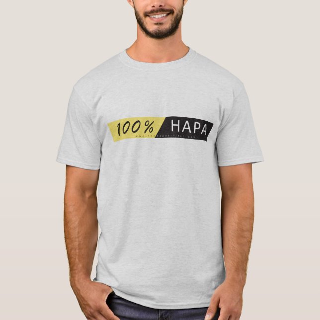 T-shirt de Hapa - le T-shirt des hommes de 100% (Devant)