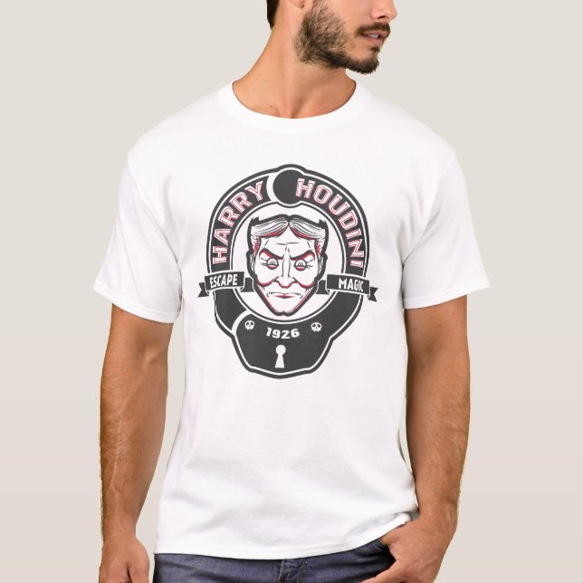 T-shirt de Harry Houdini (Devant)