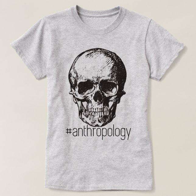 T-shirt de hashtag d'anthropologie (Design devant)