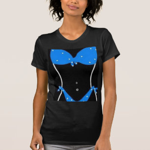 T-shirt de haut de bikini