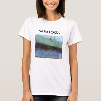T-shirt de haute société de mode de Saratoga