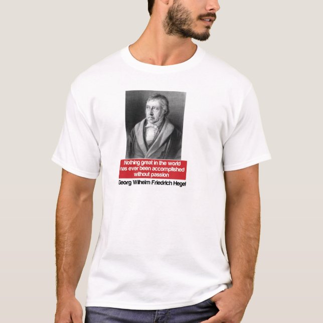 T-shirt de Hegel (Devant)