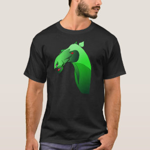 T-shirt de Heliodor - démon vert de cheval - avan