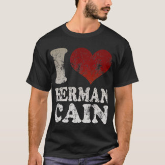 T-shirt de Herman Caïn du coeur I