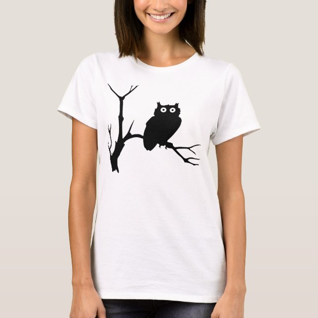 T-shirt de hibou (Devant)