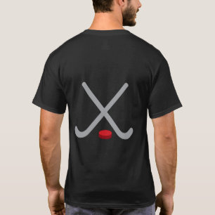 T-shirt de hockey Embrassez la rondelle