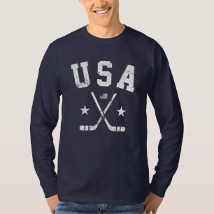 T-Shirt de hockey sur glace USA
