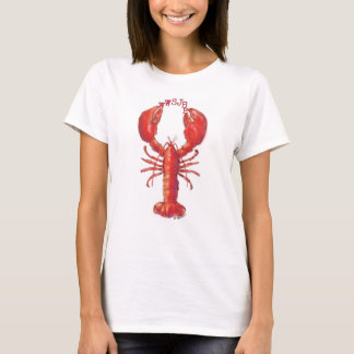 T-shirt de homard pour les femmes qui soutiennent 