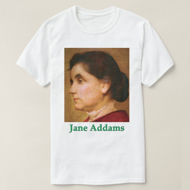 T-shirt de Jane Addams et sa sagesse (Design devant)