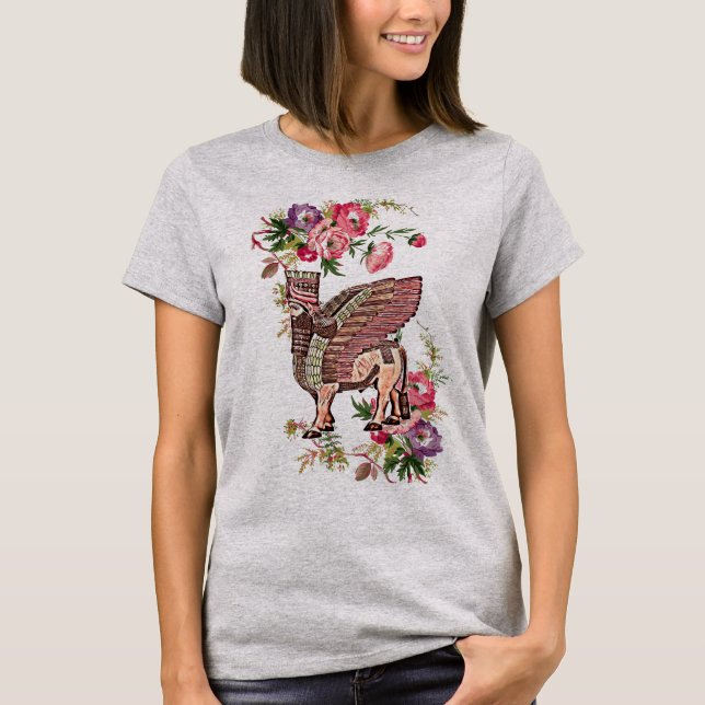 T-shirt de jardin Lamassu (Devant)