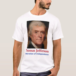 T-shirt de Jefferson & Déclaration d'indépendance