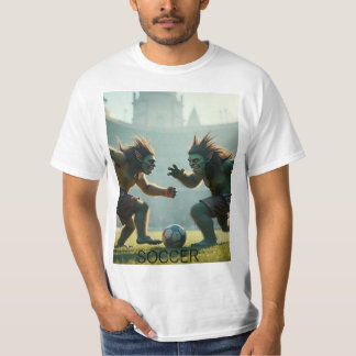 T-Shirt de jeu de soccer de trolls