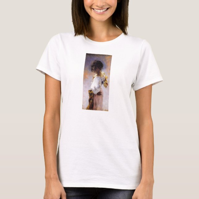 T-shirt de John Singer Sargent Rosina (Devant)