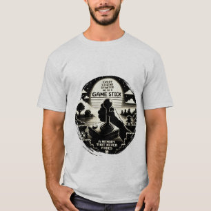 T-Shirt de joueur de jeux vidéo rétro d'arcade