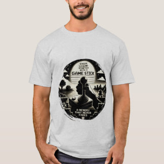 T-Shirt de joueur de jeux vidéo rétro d'arcade