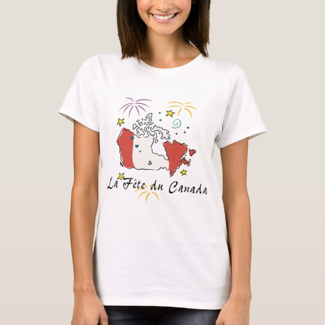 T-shirt de jour du Canada (Devant)