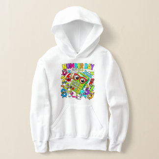 T-shirt de jour du nombre pour enfants | Sweat à c