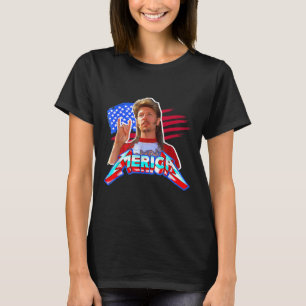 T-shirt De Juillet Merica Drôle Avec Le Nom Vintage Joe Lo