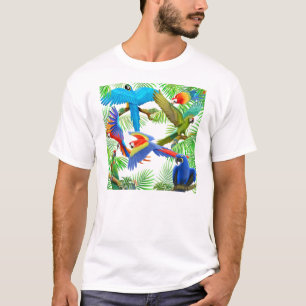 T-shirt de jungle d'ara