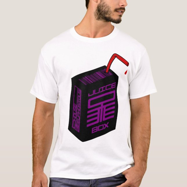 T-shirt de Jus-Box (BG blanche) (Devant)