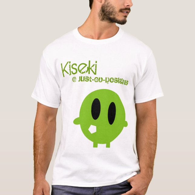 T-shirt de Juste-Aller-Conceptions de Kiseki @ (Devant)