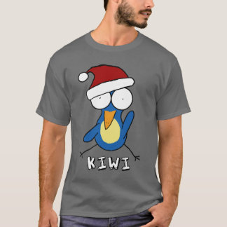 T-shirt de kiwi de Père Noël