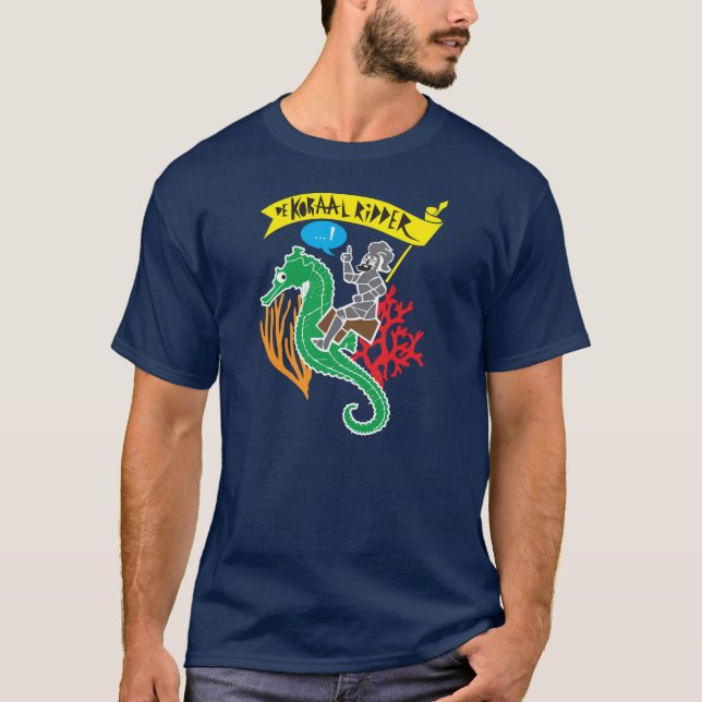 T-shirt De Koraalridder (Devant)
