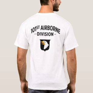 T-shirt de la 101e division aéroportée (avant+ar