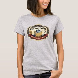 T-shirt de la 1ère exportation de Corée 