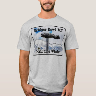T-Shirt de la baleine de Bridger Bowl